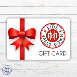 Ride Heels Down gift card for equestrian apparel
