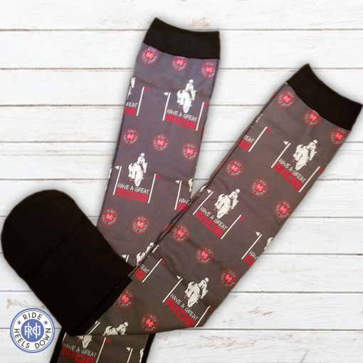 Have A Great Ride equestrian boot socks by Dreamers & Schemers