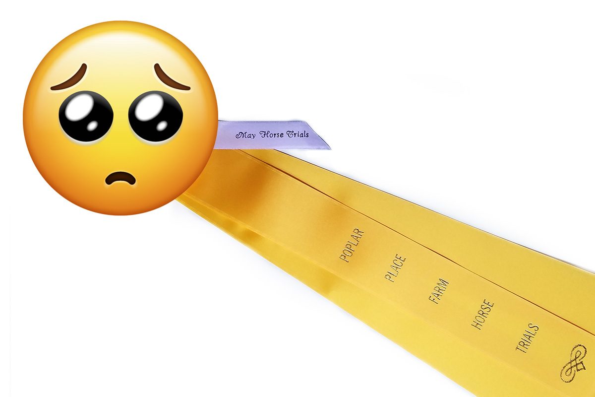 third place sad ribbon