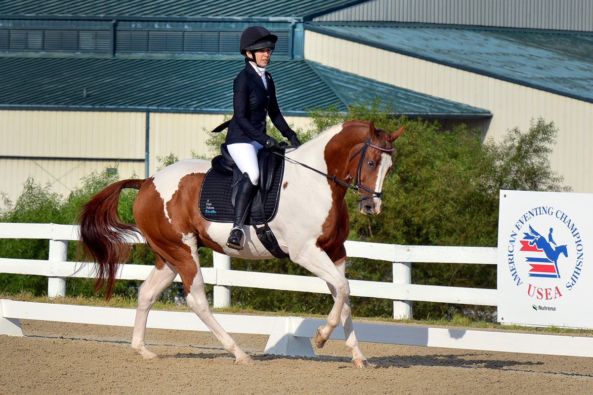 Ainsley Jacobs and JJ Spot at the USEA AEC in Kentucky