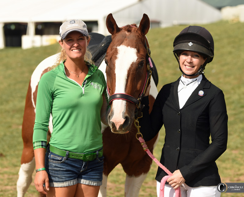 Ainsley Jacobs and JJ Spot at the USEA AEC in Kentucky