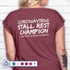 Coronavirus Stall Rest Champion t-shirt
