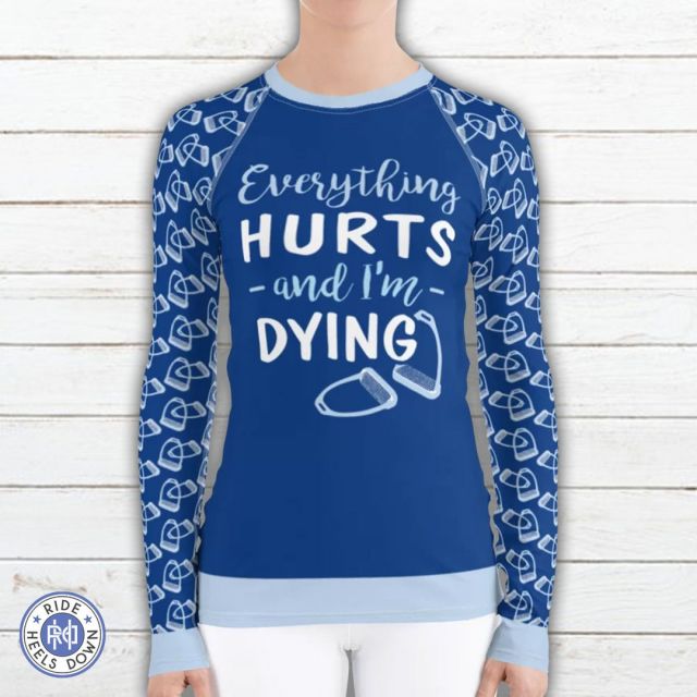 New favorite horse show hangover shirt? Yepppp! BONUS: It's got UPF 50+ protection built in so you can ride all summer long and stay safe!
#RideHeelsDown #horsebackriding #horsesofinstagram #horses #horse #barnlife #riding #eventing #dressage #jumper #horseshow #heelsdown #equitation #xc #crosscountry #haveagreatride #eventer #usea #3phase #3ways3days #ushja #usdf #usef