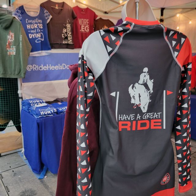 Last chance to get the best XC shirt and always have a great ride! 😉 Stop by the #RideHeelsDown booth in the indoor arena at the @KentuckyThreeDayEvent today or shop online any time!
#LRK3DE #KentuckyThreeDayEvent #LandRoverKentuckyThreeDayEvent #horsebackriding #horsesofinstagram #horses #horse #barnlife #riding #eventing #dressage #jumper #horseshow #heelsdown #equitation #xc #crosscountry #haveagreatride #eventer #usea #3phase #3ways3days #ushja #usdf #usef