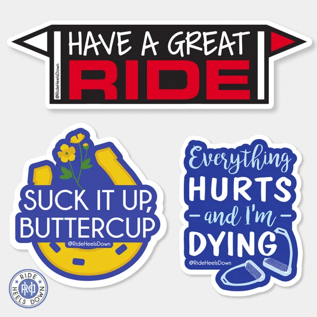 🚨 Last minute stocking stuffer STICKERS still available!
#RideHeelsDown #horsebackriding #horsesofinstagram #horses #horse #barnlife #riding #eventing #dressage #jumper #horseshow #heelsdown #equitation #xc #crosscountry #haveagreatride #eventer #usea #3phase #3ways3days #ushja #usdf #usef