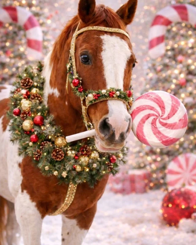 JJ would like to wish y'all a merry Christmas Eve! 🥹🦄🎄🍬